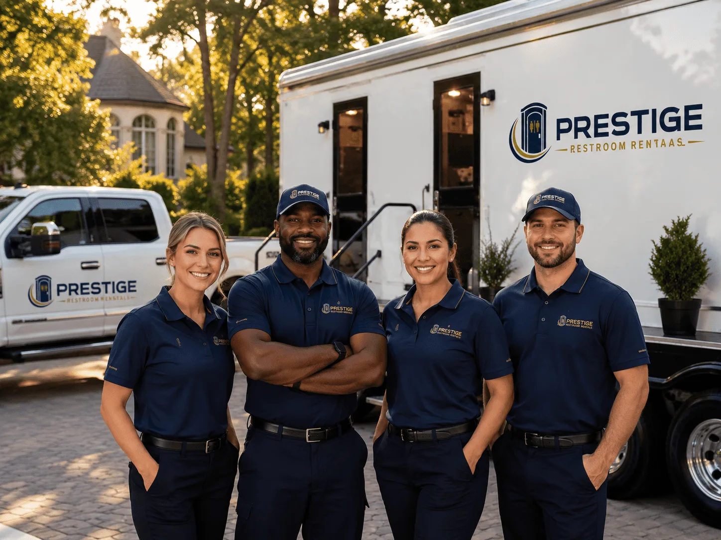Trusted Luxury Portable Restrooms company in Porter, TX